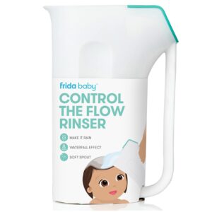 Control The Flow Rinser by Frida Baby Bath Time Rinse Cup with Easy Grip