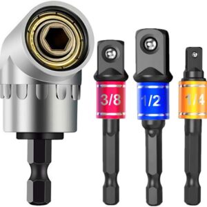 CIGOTU Impact Grade Power Hand Tools Driver Sockets Adapter Extension Set
